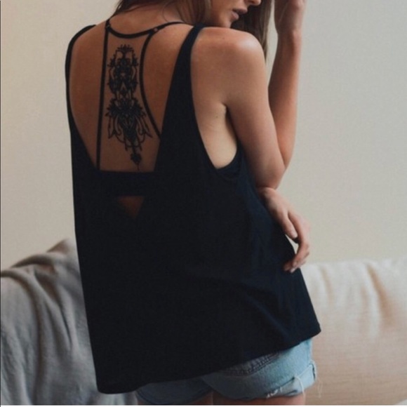 BACK IN STOCK 🖤 lace back bralette black - Picture 3 of 6